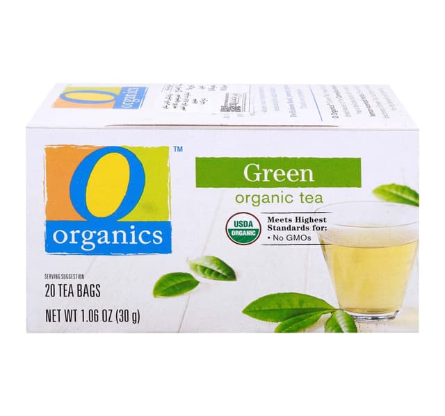 Organics Green Tea Bags 20 Tea Bags 30 G