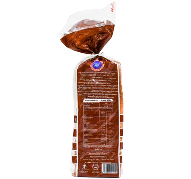 KFMBC Whole Wheat Toast With Vitamin D3 500g