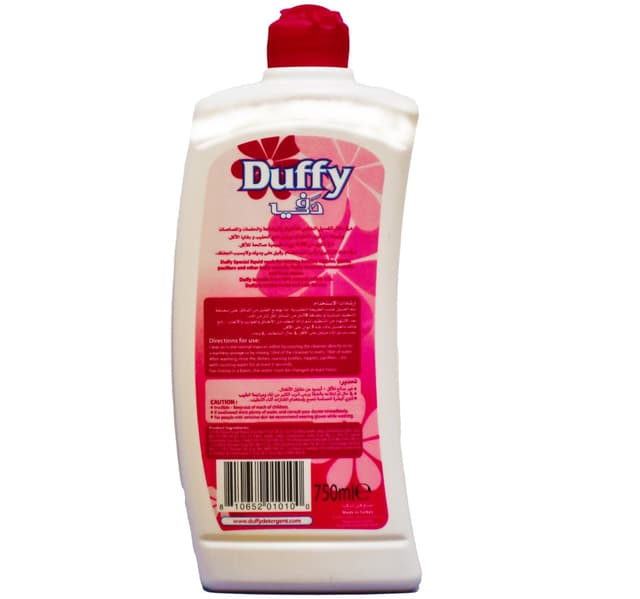 Duffy Baby Anti Bacterial Dish Washing Liquid With Orange Scent 750 Ml