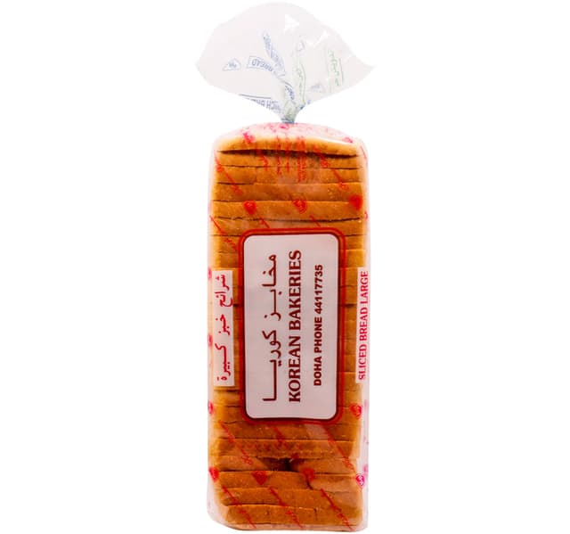 Korean Bakeries Sliced Bread Large 675 G
