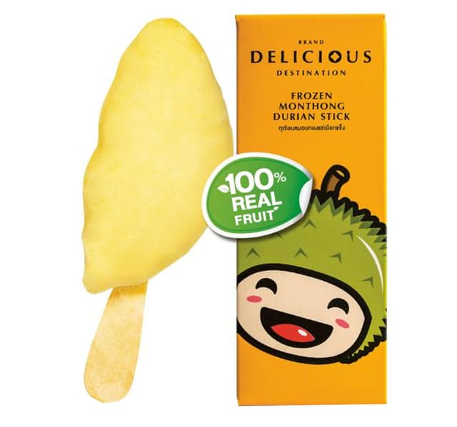 Delicious Destination Frozen Monthong Durian Stick 80 G