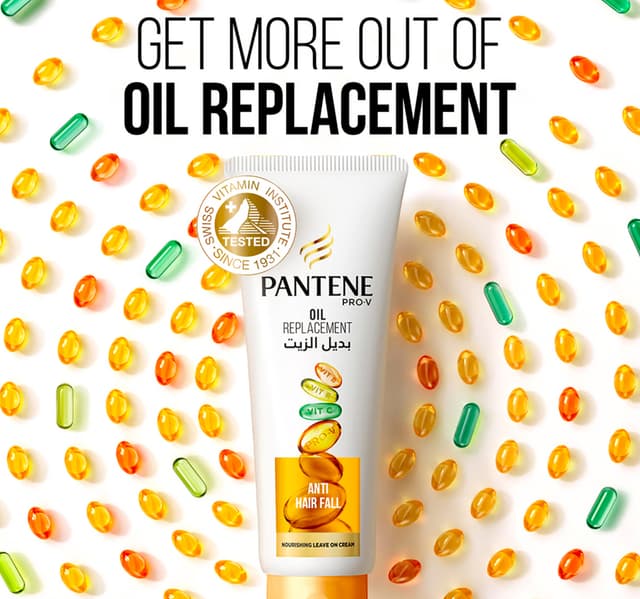 Pantene Pro V Hair Oil Replacement Leave On Cream Anti Hairfall 2 X 275 Ml