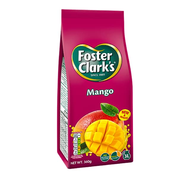 Foster Clark Mango Instant Drink Pouch 360 G