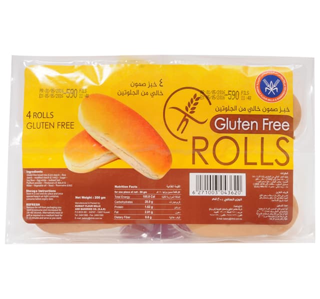Kfmbc Gluten Free Rolls 200 G