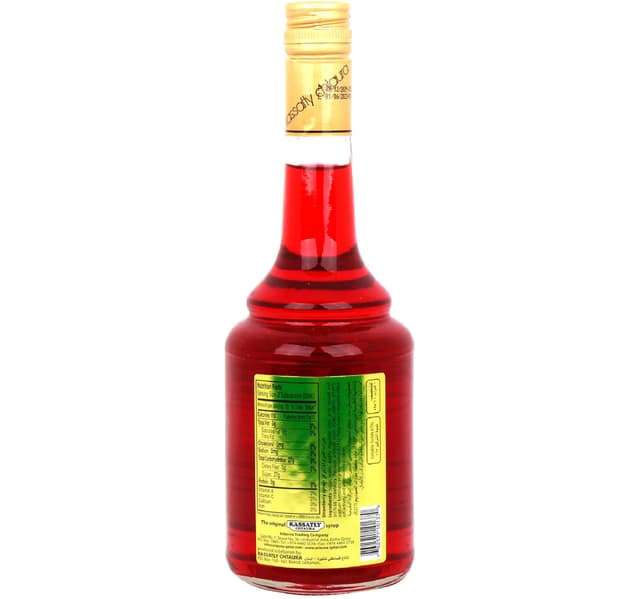 Kassatly Chtaura Syrup Strawberry 600 Ml