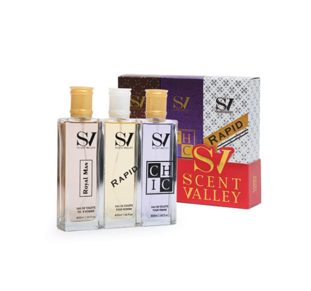 Emporio Paris Edt Scent Valley Assorted 3 X 50 Ml