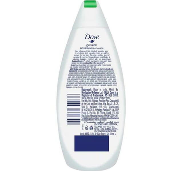 Dove Fresh Touch Shower Gel Value Pack 2 X 250 Ml