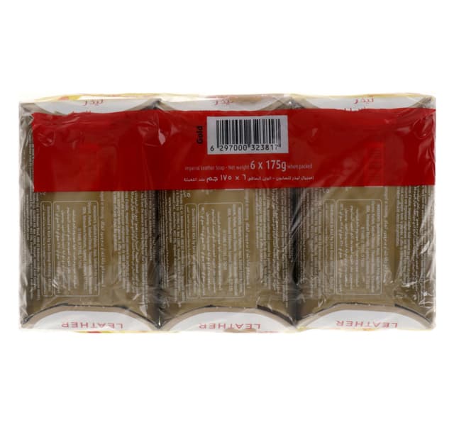 Imperial Leather Gold Soap 6 X 175 G