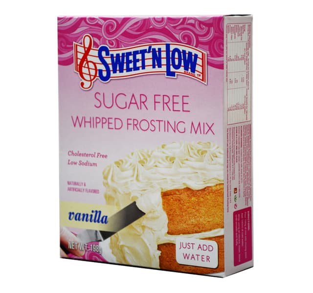 Sweet N Low Sugar Free Vanilla Whipped Frosting Mix 198 G
