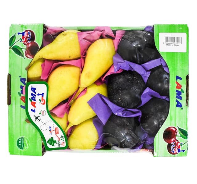 Plums Pears Lebanon Box