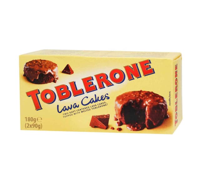 Toblerone Lava Cakes 2 X 90 G
