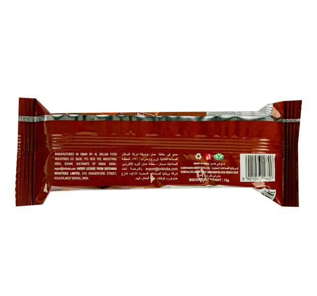 Britannia Tiger Kreemz Choco Flavoured Sandwich Biscuits 72 G