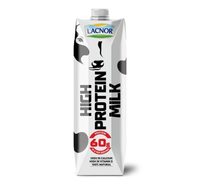 Lacnor High Protein Uht Milk 1 Litre