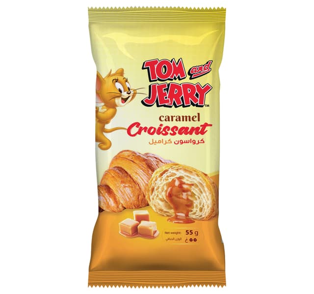Tom And Jerry Caramel Croissant 6 x 55 g