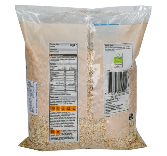 Morrisons Porridge Oats 1 Kg