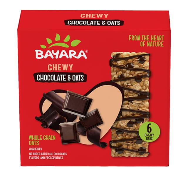 Bayara Chocolate Oats Chewy Bar 30 G