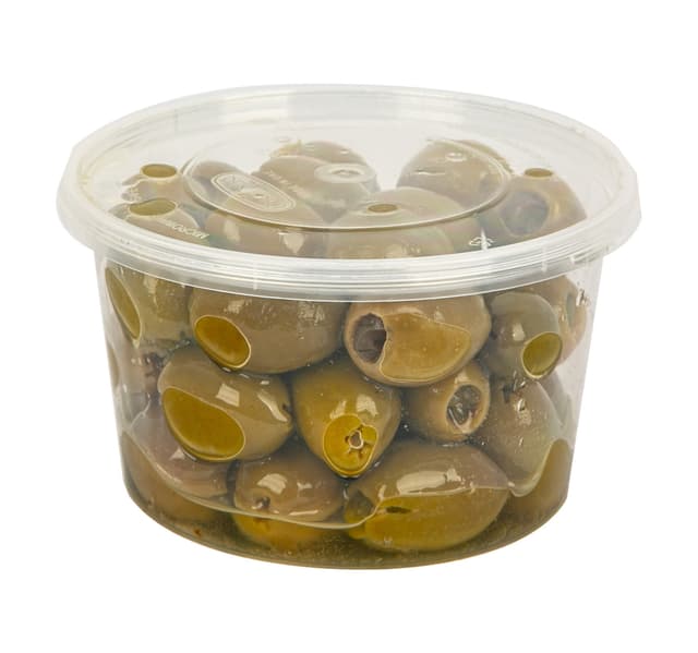Greek Stuffed Green Olives Jalapeno 300 G