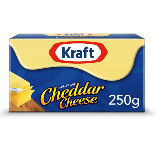 Kraft Cheddar Cheese Block Value Pack 3 X 250 G