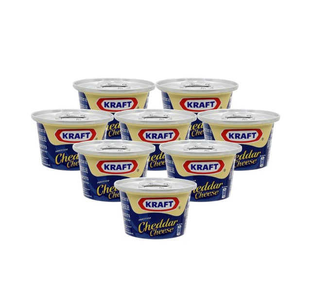 Kraft Cheddar Cheese 8 X 50 G