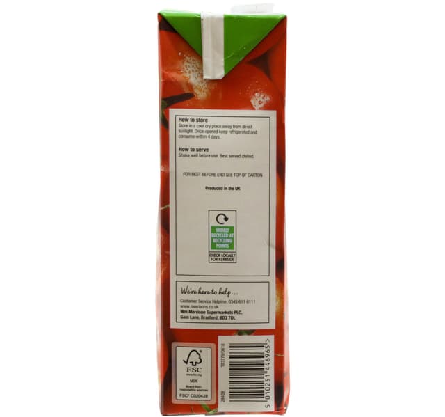 Morrisons Concentrate Tomato Juice 1 Litre