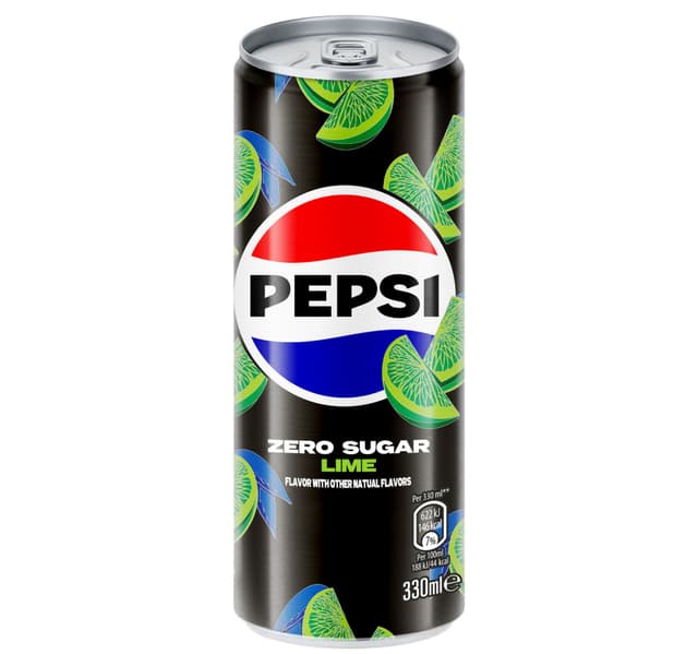 Pepsi Zero Lime Flavor Can 330 Ml