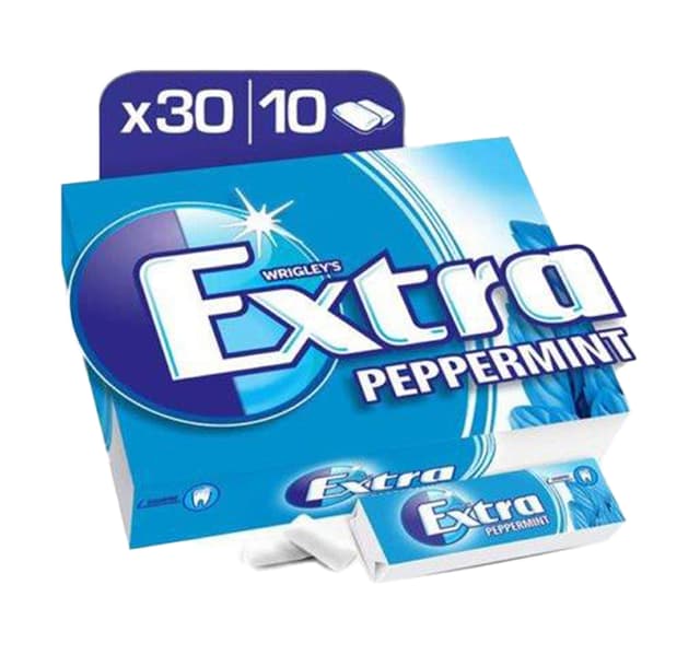 Wrigley S Extra Peppermint Gum 10 Pcs