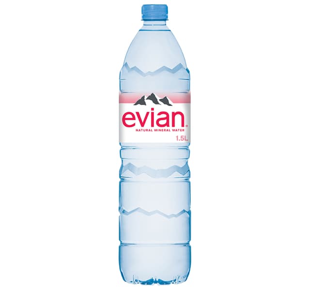 Evian Natural Mineral Water 1 5 Litres