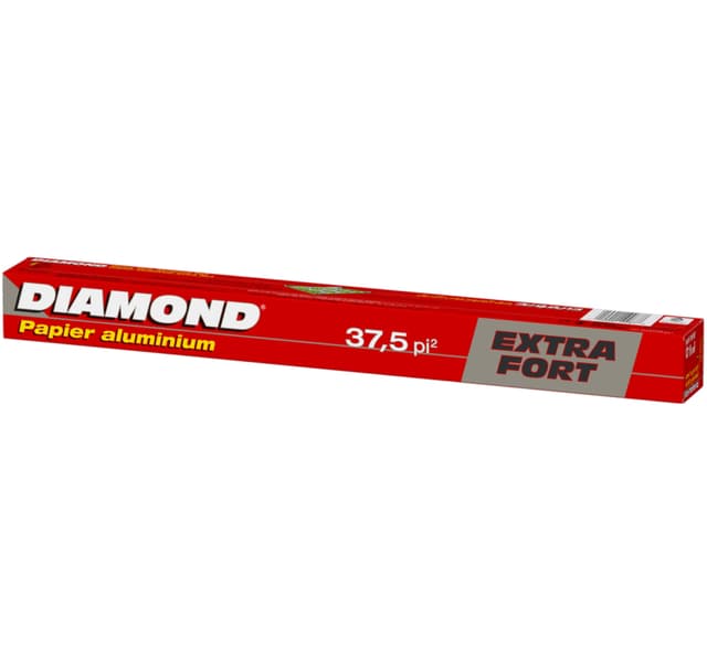 Diamond Heavy Duty Aluminum Foil Size 762m 457cm 375sqft 1 Pc