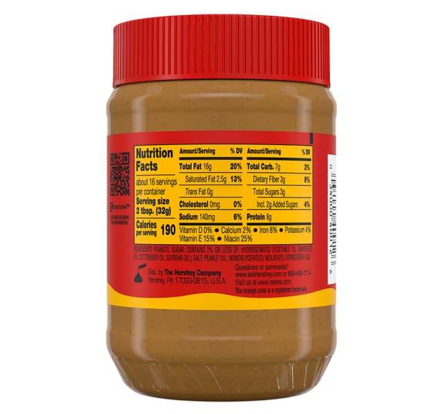 Reeses Creamy Peanut Butter 510 G