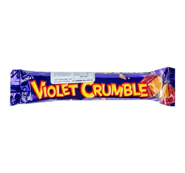 Violet Crumble Gluten Free Milk Chocolate 50 G