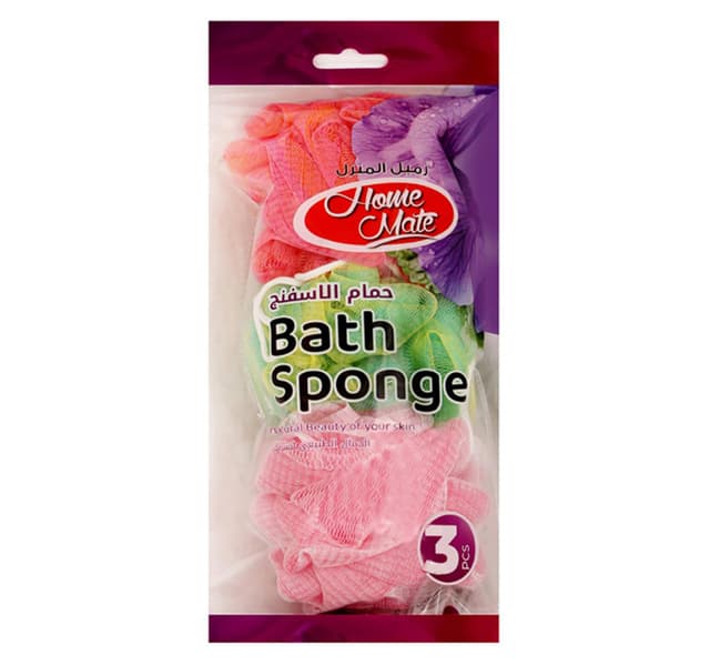 Home Mate Bath Sponge Lh29 3 Pcs