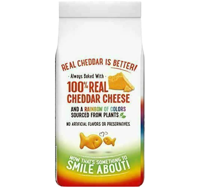 Pepperidge Farm Goldfish Baked Cheddar Colors Crackers 187 G