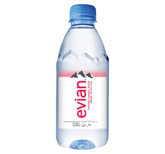 Evian Natural Mineral Water Value Pack 24 330 Ml