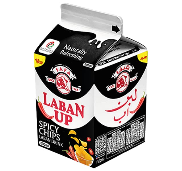 Safa Laban Up Spicy Chips 200 Ml