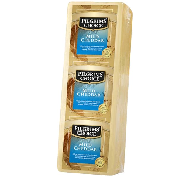Pilgrims Choice Irish Mild White Cheddar Cheese 250 G