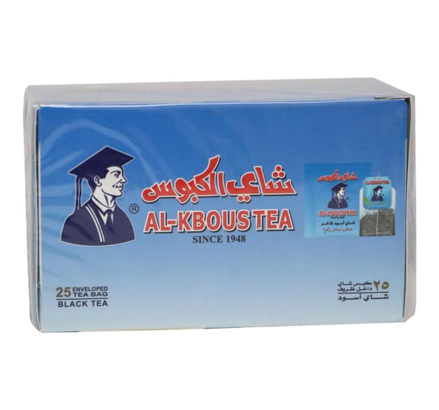 Al Kbous Black Tea 25 Pcs