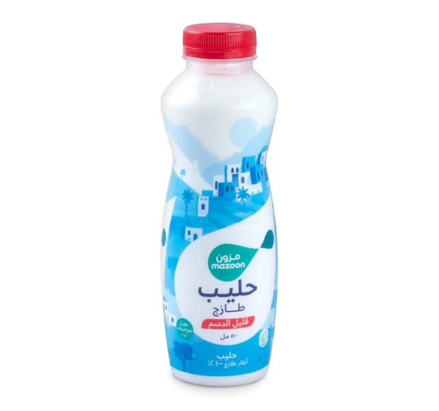 Mazoon Fresh Milk Low Fat 500 Ml
