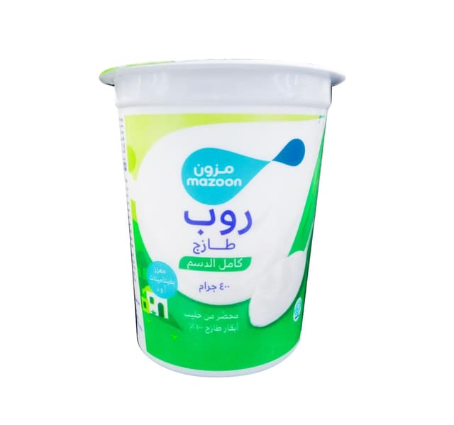 Mazoon Fresh Yoghurt Full Fat 400 G