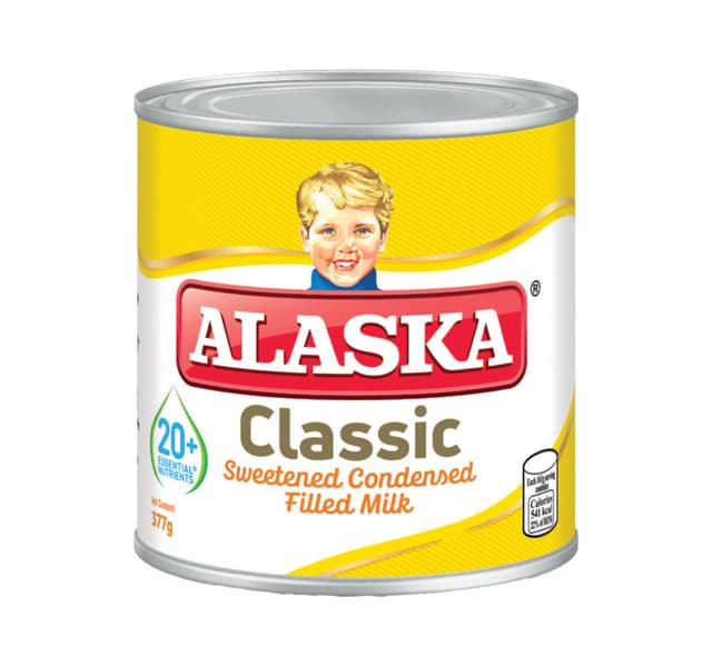 Alaska Classic Sweetened Condensed Filled Milk 377 G