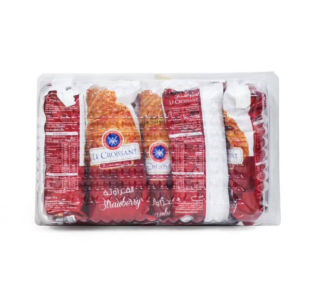 Kfmb Strawberry Le Croissant 5pcs 375 G