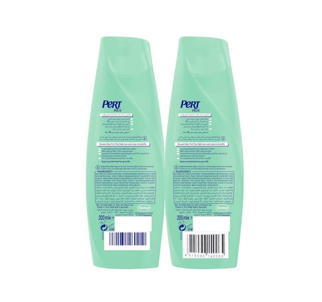 Pert Plus Daily Care Shampoo With Honey Oatmeal Extracts Value Pack 2 X