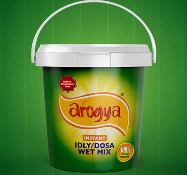 Arogya Instant Idly Dosa Wet Mix Tub 1 Kg