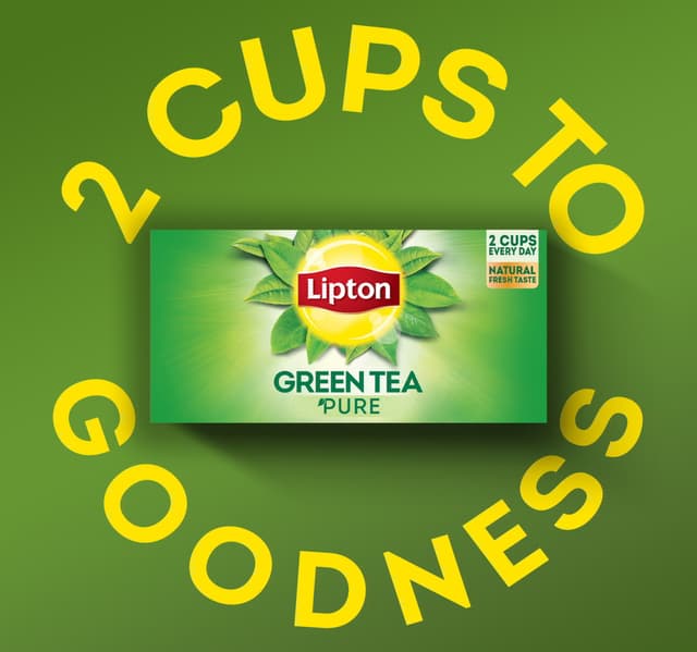 Lipton Green Tea Lemon Value Pack 50 Teabags 65 G