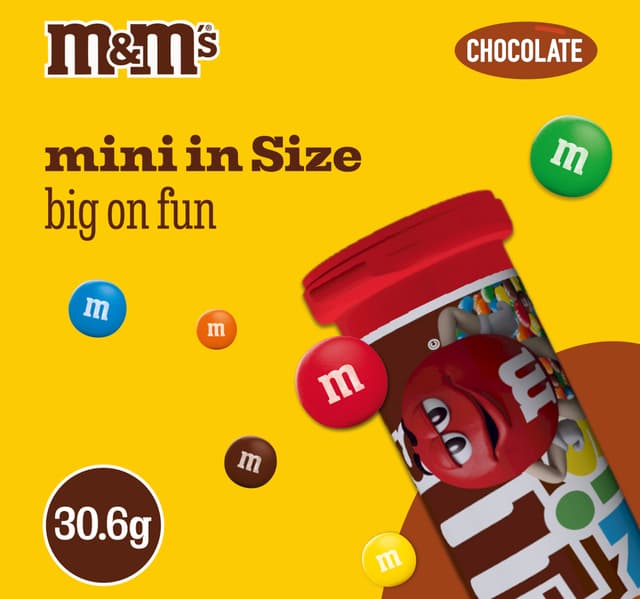 M M S Milk Chocolate Tube 30 6 G