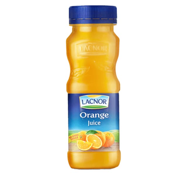 Lacnor No Added Sugar Orange Juice 200 Ml