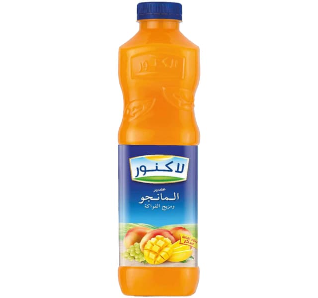 Lacnor No Added Sugar Mango Fruit Blend Juice 1 Litre