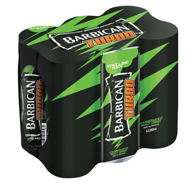 Barbican Turbo Kiwi Lime Can 240 Ml