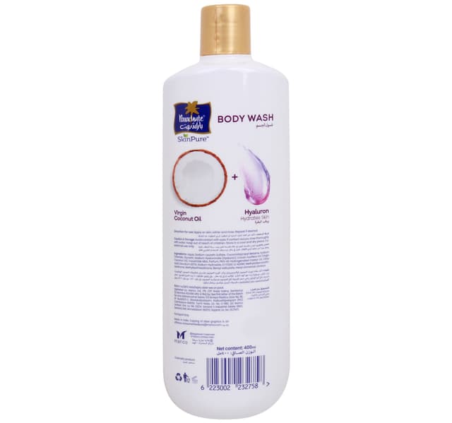 Parachute Body Wash Virgin Coconut Oil Hyaluron 400 ml