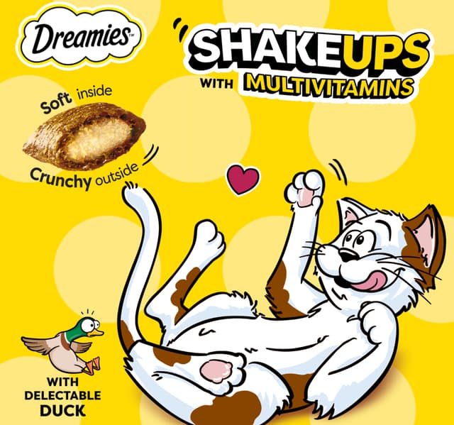 Dreamies Cat Treats With Delectable Duck 60 G