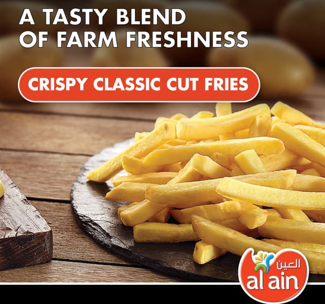 Al Ain Classic Cut French Fries 25 Kg